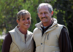 Irina Dombrowski und Hans J�rgen Mouhlen 